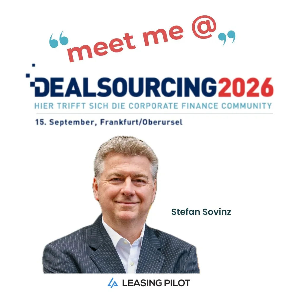 LeasingPilot auf der Dealsourcing 2026!