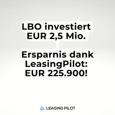 Einsparung von EUR 225.900 realisiert!